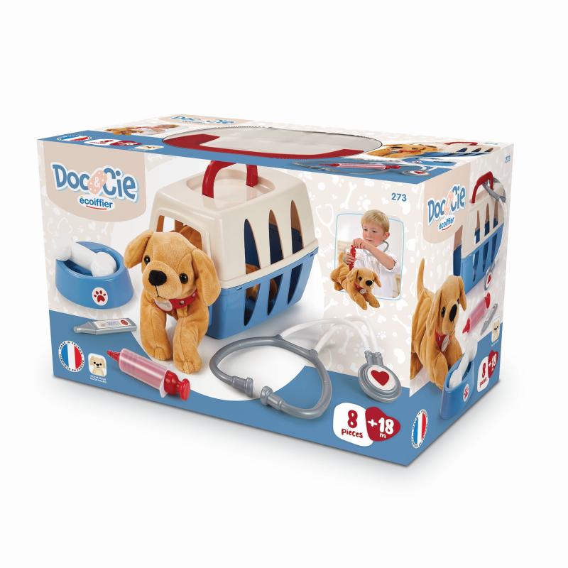 Kufrík pre veterinára so psíkom